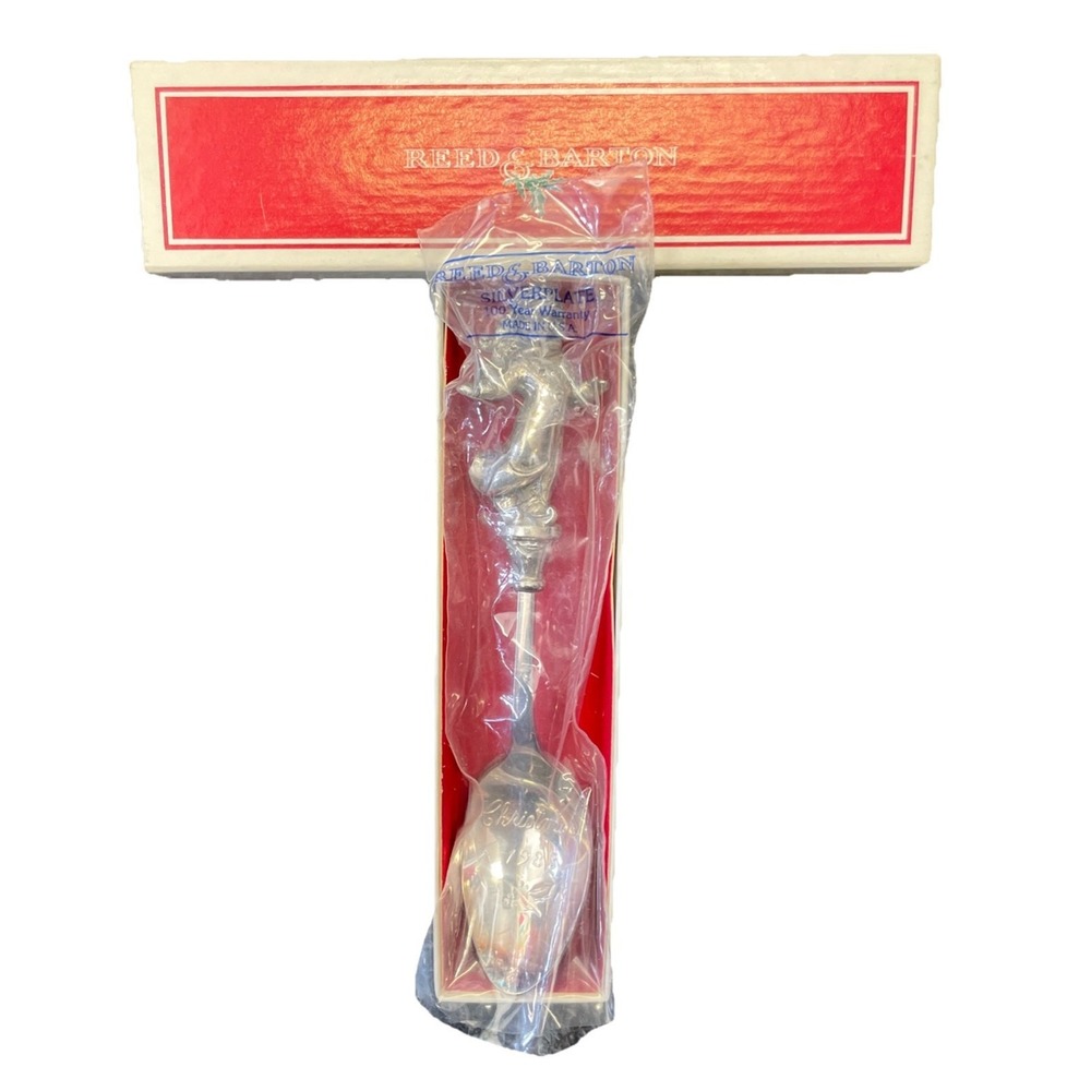 Reed &‎ Barton The Little Skater Christmas 1983 Spoon